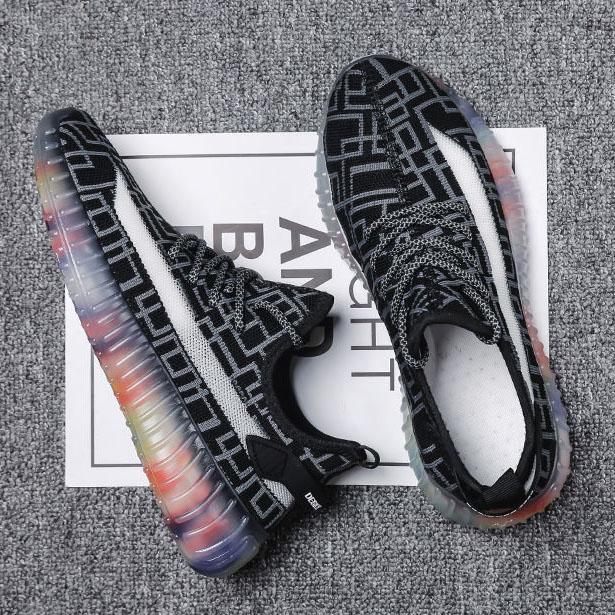 Men's Spring and Summer Lightweight Soft Sneakers Autumn Large Size Soft Sole Running Walking Sports Shoes