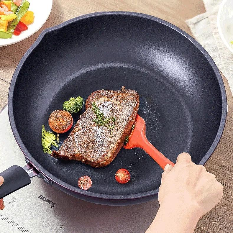 Non-stick Wok Household Cooking Pot Pan Induction Cooker Special Gas Stove