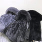 Winter Fur One Mid-length Men's Jacket Fashion Fox Fur Coat Thick Warm Parker Clothing
