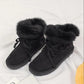 Snow Boots Women's Shoes Short Tube Plus Velvet Thick Bread Cotton Shoes Non-slip Winter Boots