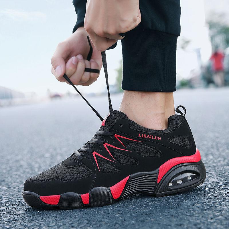 Summer men's shoes mesh breathable sports shoes men's air cushion running shoes wild trend leisure