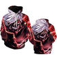 Hoodies Unisex Men's 3D Tokyo Ghoul Printing Creative Round Neck Polyester Casual Long Shirts