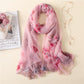 Women Scarf Printing Long Chiffon Soft Wrap Scarf Ladies Shawl Scarves Abrigos Accesorios