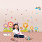 Sunflower Wall Sticker Home Living Room Bedroom Kindergarten Children Room Decoration Stickers