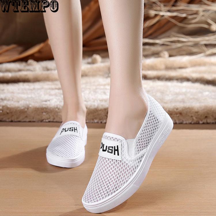 Women Casual Shoes Female Ladies Girl Breathable Fashion Sport Mesh Shoes Summer Sandals