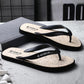 Fashion Football Slippers Men's Summer Fashion Wear Non-slip Flip Flops Casual Beach Slippers