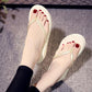Flip-flops Women's Casual Fashion Thin Strap Sandals and Slippers Women's Summer Flip-flops Non-slip Soft Beach Shoes Sexy Sandals