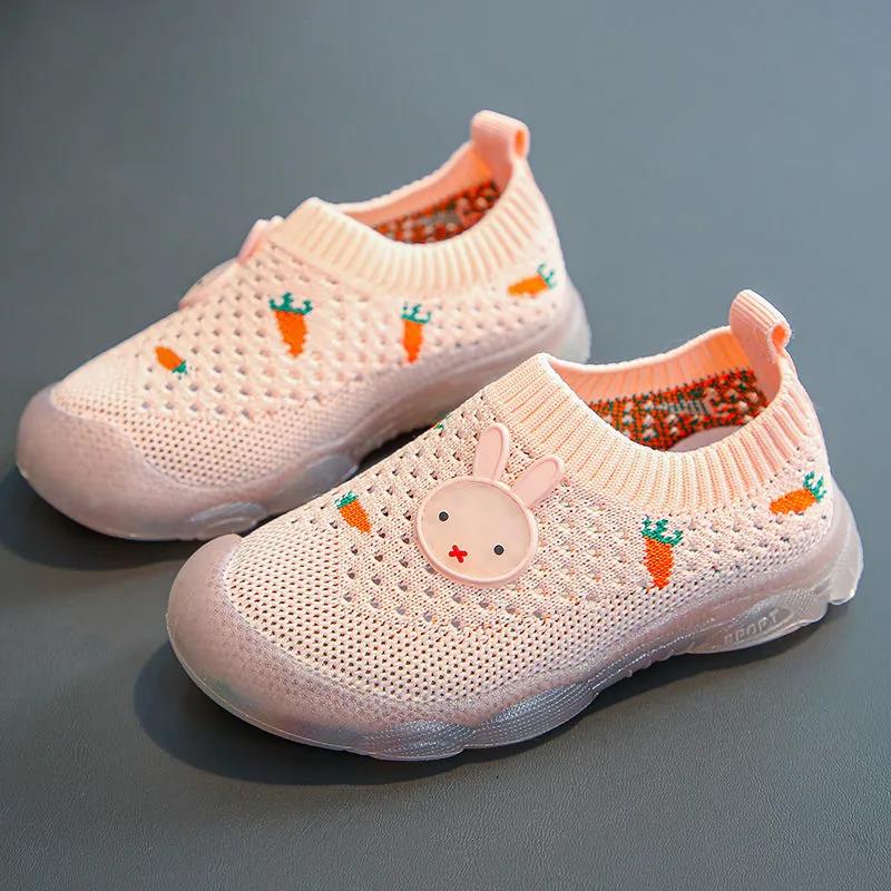 Boy's Shoes Spring and Autumn Breathable Children's Net Shoes Summer Baby Kids Toddler Shoes Soft Sole Kids Girls Sneakers