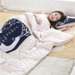 Two-in-one Pillow Variable Quilt Car Lumbar Pillow Home Sofa Pillow Soft and Relaxing Artifact