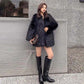 Fur Coat Women's Autumn and Winter Models of Imitation Fox Fur Coat Thick Mid-length Fur Coat All-match Slim