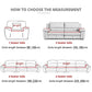 Cover for Couch Sofa Slipcover L Shape Covers Sofa Elastic 1/2/3/4 Seaters Sofa Slip Covers for Living Room Home Decor