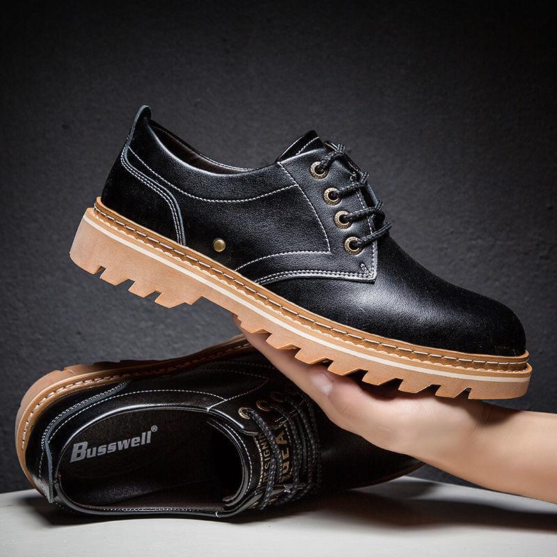 Autumn New Martin Boots Warm Men's Boots Retro Casual Shoes Short Boots