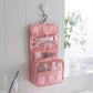 Foldable makeup organizer Cosmetic bag Large Hanging Toiletry Organizer Pouch for Women Men Girls