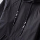 Sweater Men's Loose Hooded Fake Two-piece Autumn Boutique Long-sleeved Large Size Black Pullover Clothes