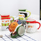 Christmas Ceramic Mug Creative 3d Animal Water Cup Cartoon Coffee Cup
