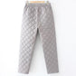 Women's Winter Plus Size Thickened Down Pants Female Solid Color Thickened Warm Loose Casual Cotton Pants