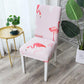 4PCS Elastic Printed Dining Chair Cover for Hotel Wedding Party Office Chair Covers Spandex Stretchable  Chair Cover