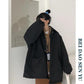 Korean Version of Tooling Loose Version Winter Solid Color Cotton Coat Thick Padded Jacket