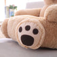 Children's Sofa for 1-5 Years Old Cute Animal Plush Sofa Single Child Chair Baby Sleeping Bed Bedroom Balcony Patio Tatami Living Room Furniture