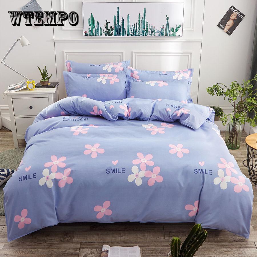 Sheet  Pillowcase   Duvet Cover  Stripe  Bedding Set  Modern  Bed Linens Bedclothes