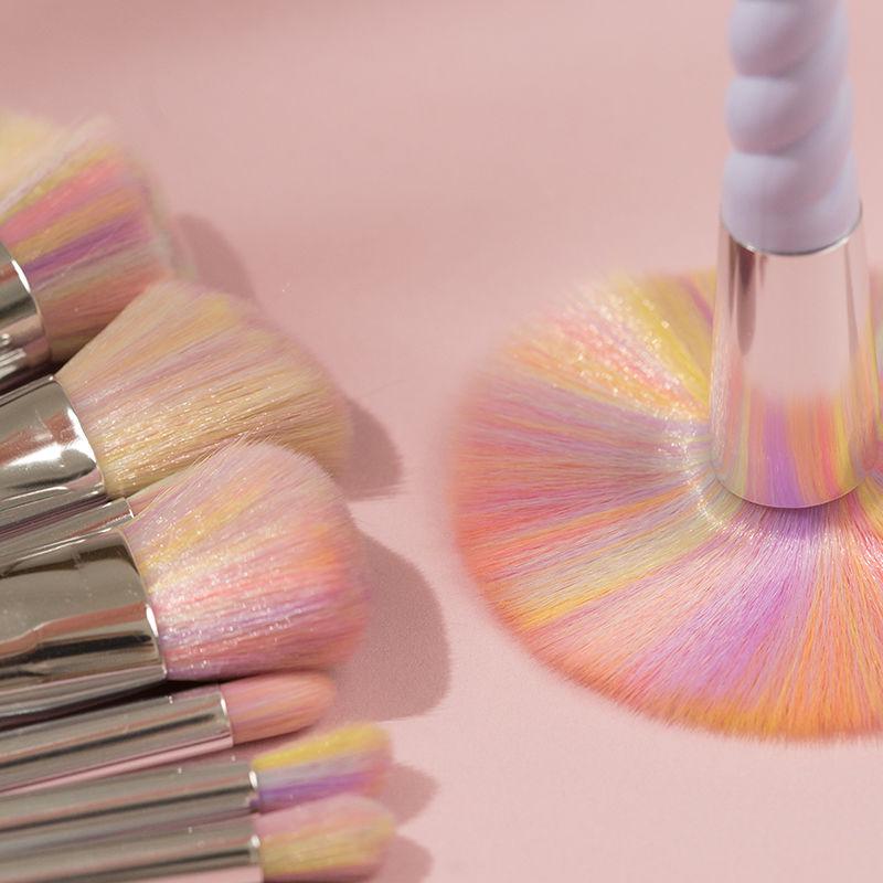 Unicorn Makeup Brush Set Beginner Beauty Makeup Brush Makeup Tool Complete  Eyeshadow Brush