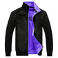 Double-sided Wear Men's Jacket Autumn Sports Casual Jacket Men's Large Size Fat Clothes Father Men's Clothing