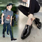 European Creepers Office Men Oxfords Shoes Handmade Leather Casual  Pointed Toe Wedding