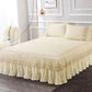 Bedroom Home Bed Skirt Korean Style Four Seasons One-piece Bedspread Lace Bed Sheet