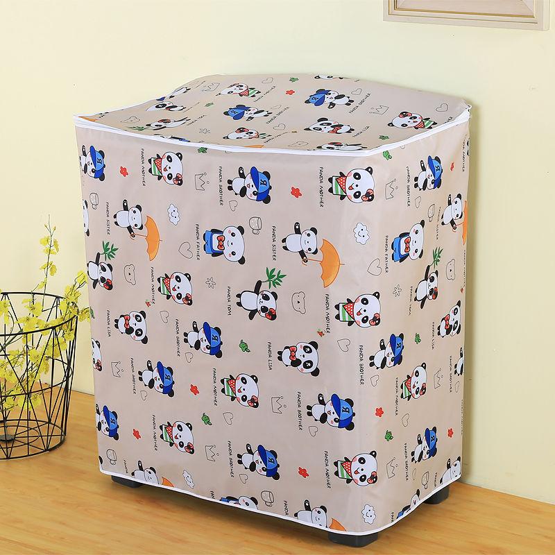 Double-tub Washing Machine Cover Waterproof Sunscreen Old-fashioned Semi-automatic Parallel Bar Cover Universal Dust Cover