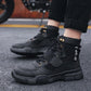 Autumn and Winter Men's Martin Boots Warm Working Boots Lace Up Men's Combat Boots High Top Shoes