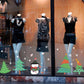 Happy Christmas tree wall stickers living room bedroom window glass door decorative wall stickers