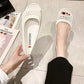 Sandals Platform Women's Summer Plastic Fish Mouth Non-slip Soft Comfortable Mother Pregnant Women Shoes Hollow Nurse Shoes