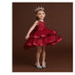 Dress for Girls Wedding Party Dresses Kids Princess Christmas Dress Children Girls Clothing Baby Girls Flower Striped New
