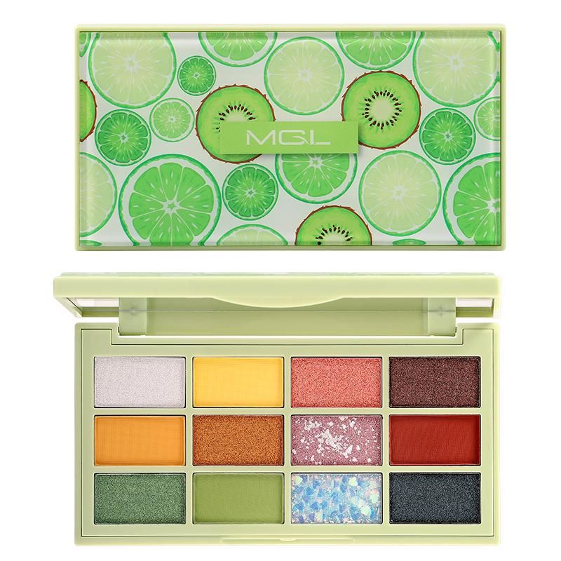 Pearly matte Beginner  Avocado parity Waterproof Sequin Eyeshadow Palette Multiple specifications  eyeshadow Palette