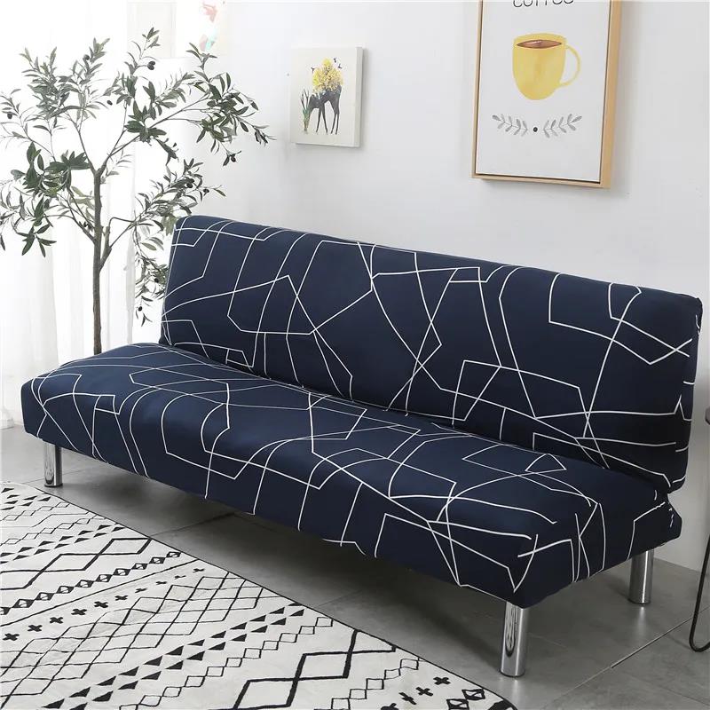 All-inclusive Sofa Cover Stretch Slipcover Couch Cover Sofa Cover for Living Room Without Armrest Folding Cover for Sofa Bed
