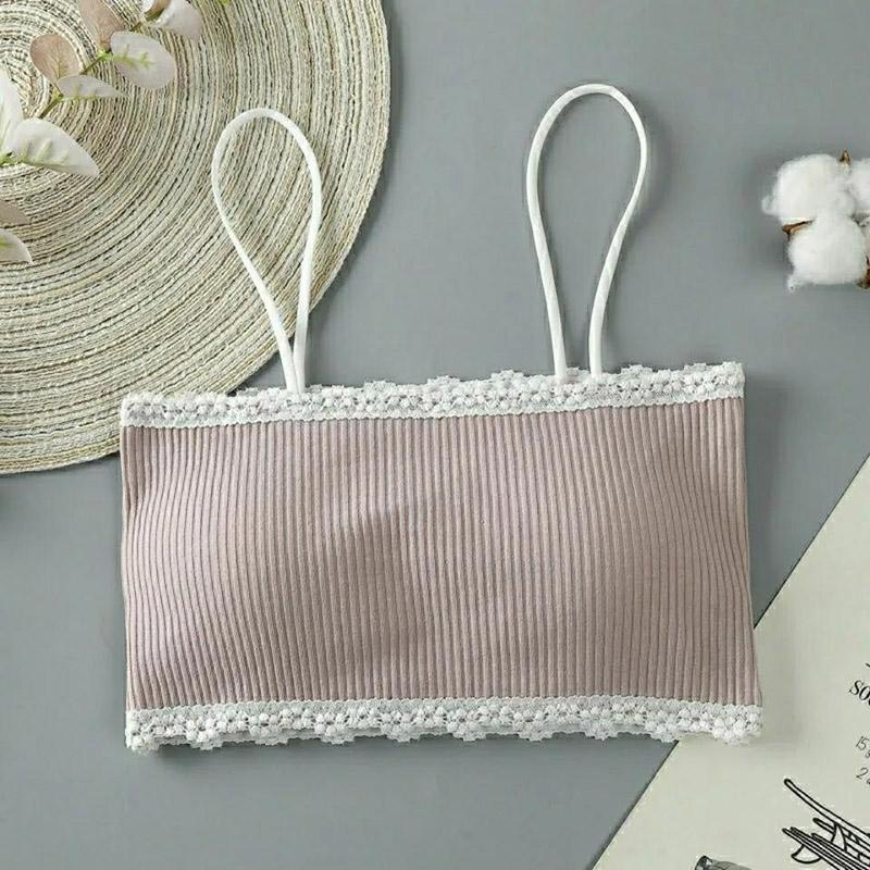 Thin Lace Lace No Buckle Thread Breathable One Piece Gather Anti-sagging Beautiful Back Camisole Tube Bra Bra Wrap Bra