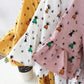 3colors S-XXXXL Summer Round Neck Cute Girl Student Dress Cotton Loose Knee-length