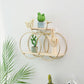 Fashion Rack Free Punching Creative Simple Nordic Style Wall Hanging Decoration Living Room Bedroom Room Layout Decoration Rack