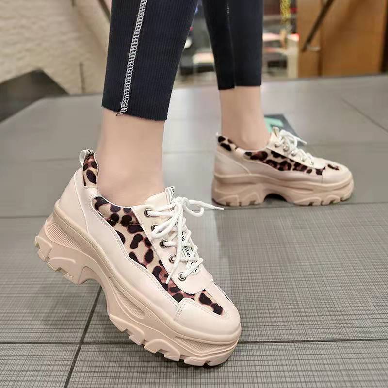 Women's Sneakers Fashion Women Platform Shoes Lace Up Running Sports Shoes Womens Female Dad Shoes