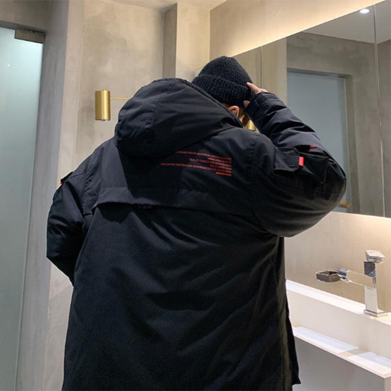 Cotton-padded Jacket Men's Padded Jacket 2021 New Student Loose Padded Jacket Winter Trend Down Padded Jacket Men