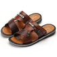 Spring and Summer Men's Indoor Soft Sole Slippers Large Size Casual Non-slip Beach Flat Slippers
