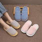Fall and Winter Men's and Women's Indoor Cotton Slippers Casual Warm and Dirt-resistant Flat Shoes