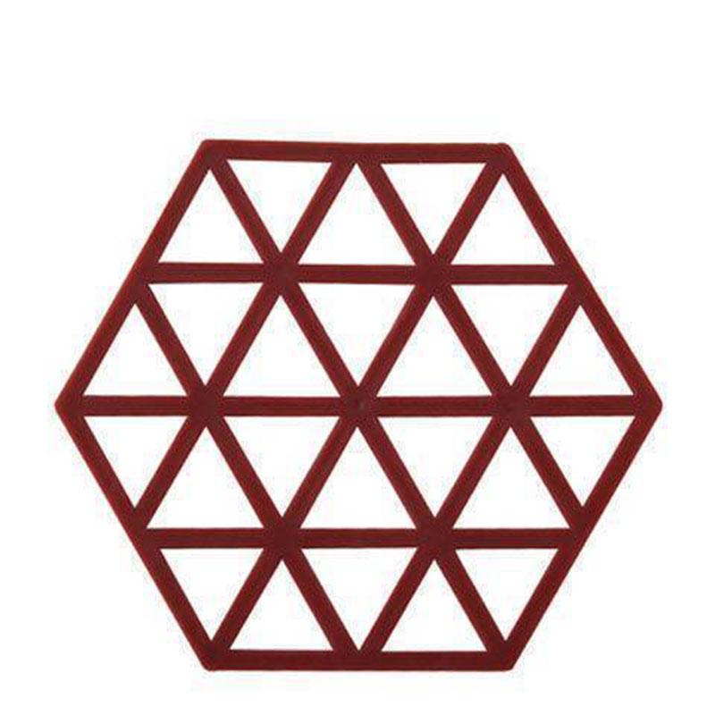 1/2/4/8pcs Household Geometric Shape Silicone Coaster High Temperature Resistant Table Mat Insulation Pad Anti-scald Coaster Non-slip Drink Coaster