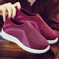 Women  Winter Velvet Cotton Shoes Non-slip Wear-resistant Sports Shoes Soft-soled Slip-on Cotton Boots