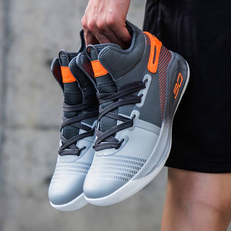 High-top ankle boots men's sneakers gym durable sneakers athletic sneaker Luminous basketball shoes