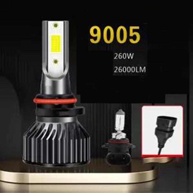 Car Led Headlights 12V24V H1 H4 H7 9005 Ultra-bright Condensing Far and Near Light Integrated Front Headlight Fog Lamp Modification