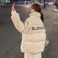 Winter Padded Jacket Women's Loose Short Cotton-padded Jacket Stand-up Collar Capless All-match Padded Jacket Jacket Winter Thick Warm Jacket
