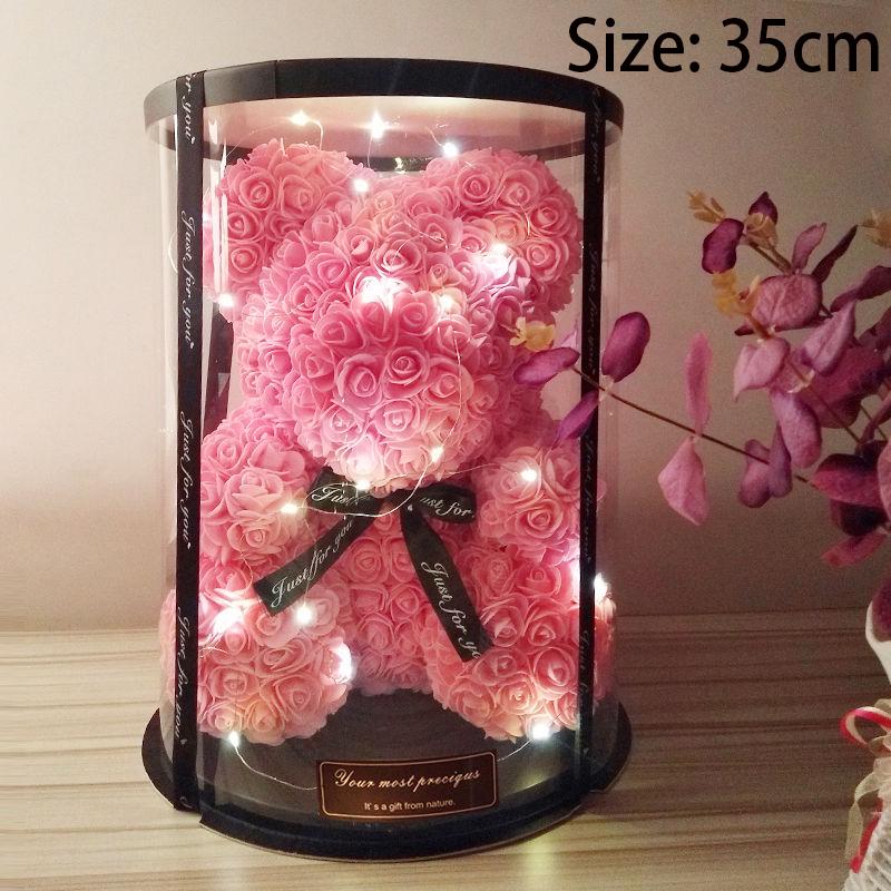 Valentine's present Birthday present Simulation flower Creative LED Light Christmas gift Rose flower
