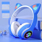 Cat Ear Headset 5.0 Bluetooth Headset Heavy Bass Mobile Game Computer Universal Noise Reduction High Quality Headset