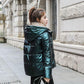 Winter Fashion Ladies Shiny Down Jacket Short Color Thick Loose Hooded Down Jacket
